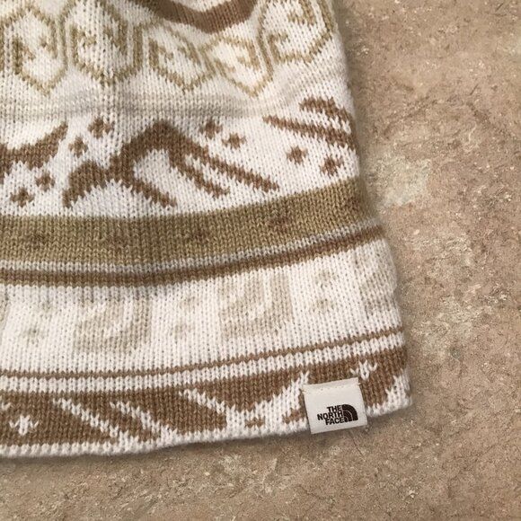The North Face Fair Isle Beanie Snow Hat Unisex - Picture 7 of 8